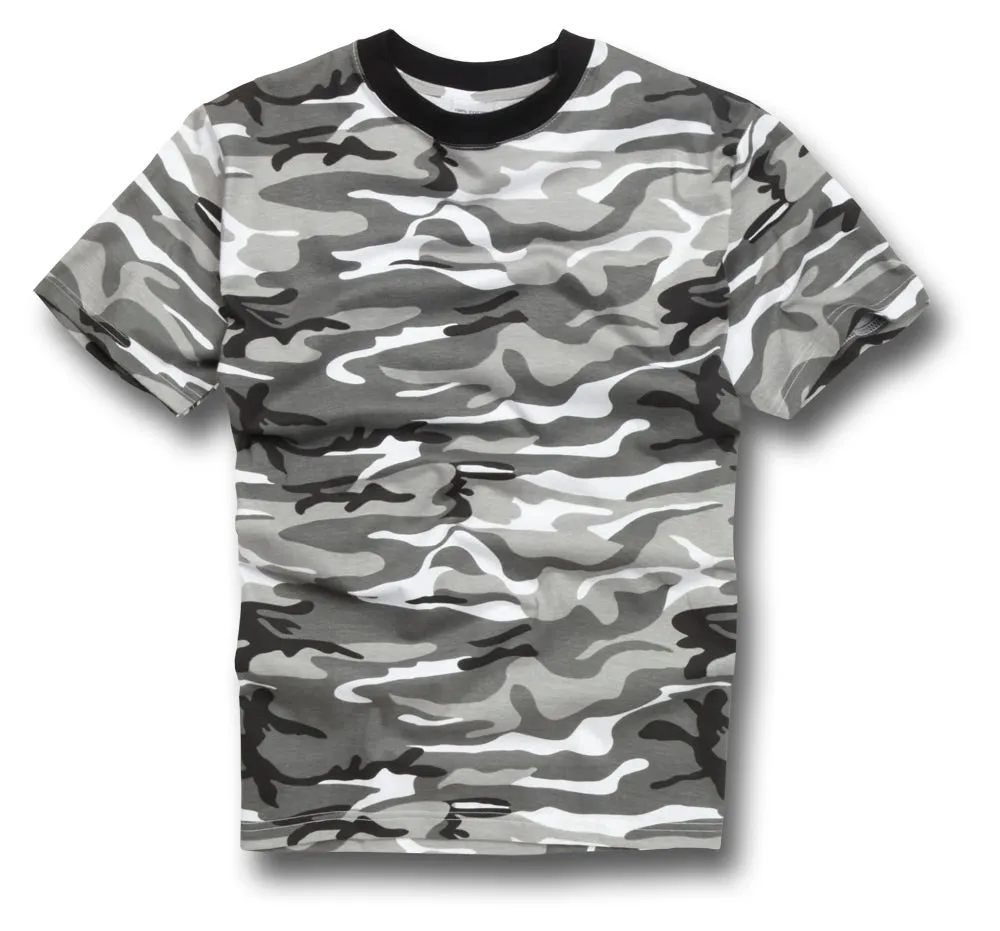 100% COTTON CAMMO T-SHIRT