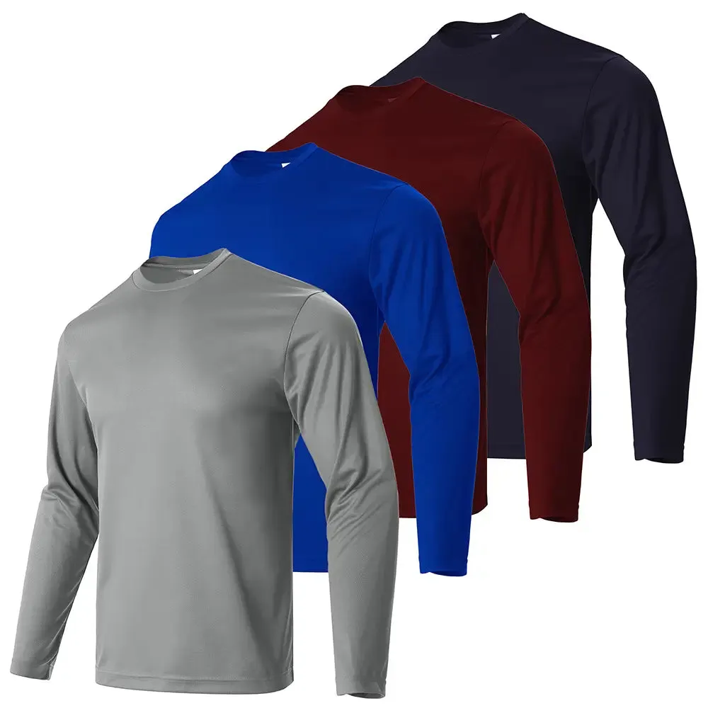 4pcs Men's Quick-drying Sports T-shirts