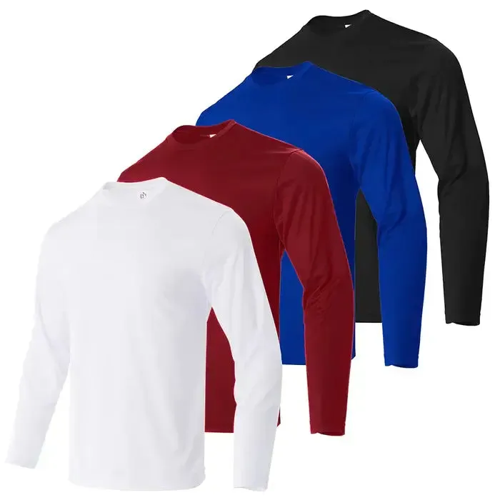 4pcs Men's Quick-drying Sports T-shirts