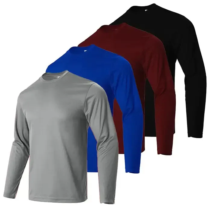 4pcs Men's Quick-drying Sports T-shirts