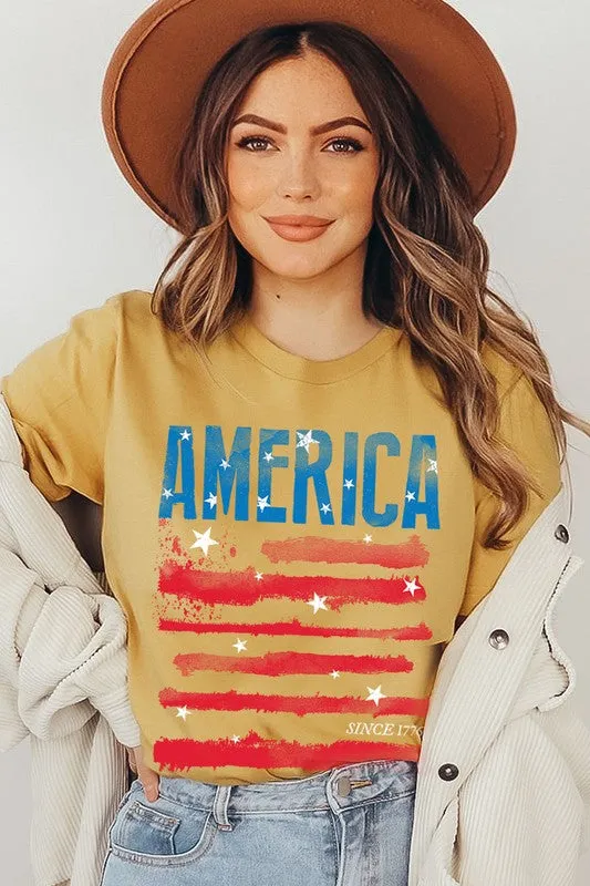 America Since 1776 Graphic T Shirts