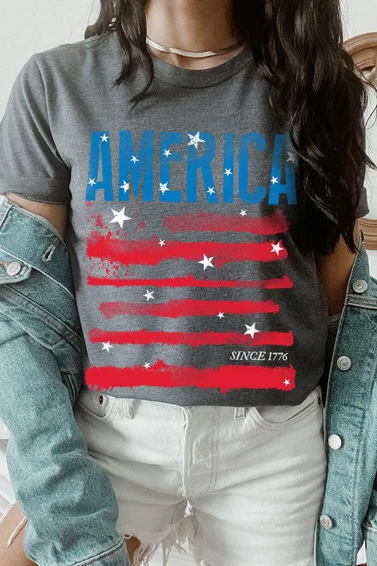 America Since 1776 Graphic T Shirts