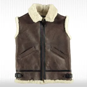 Aviator's Choice B-3 Shearling Vest