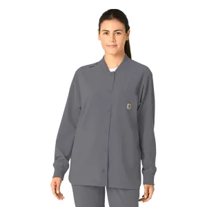 Carhartt Force Cross-Flex Women's Shirt Jacket - Pewter