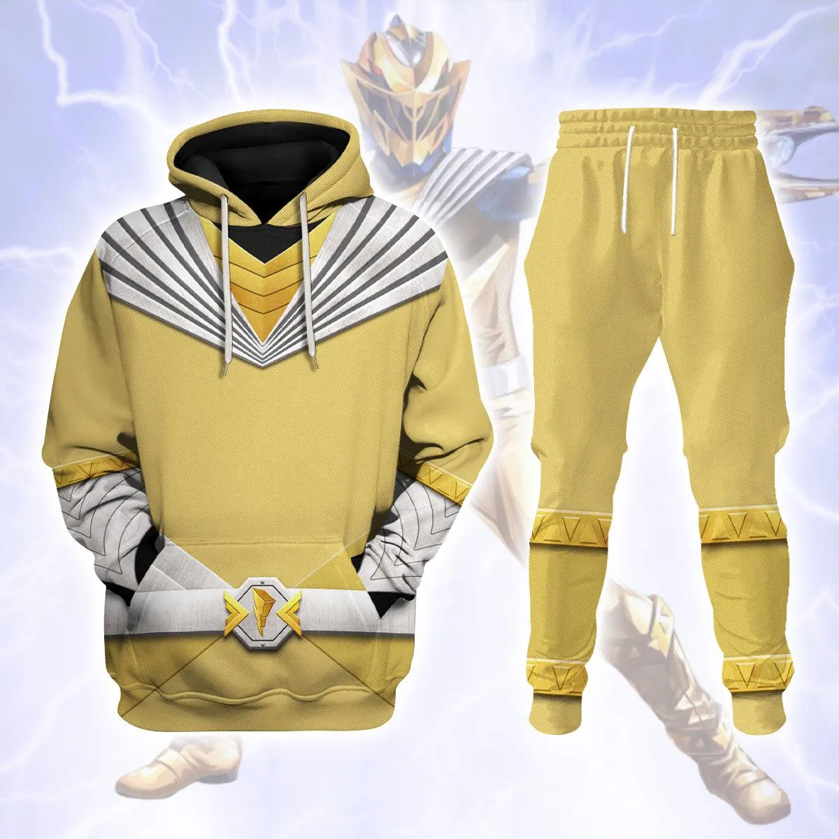 Cosmic Fury Yellow Ranger Hoodies Sweatshirt T-shirt ZipHoodies Sweatpants