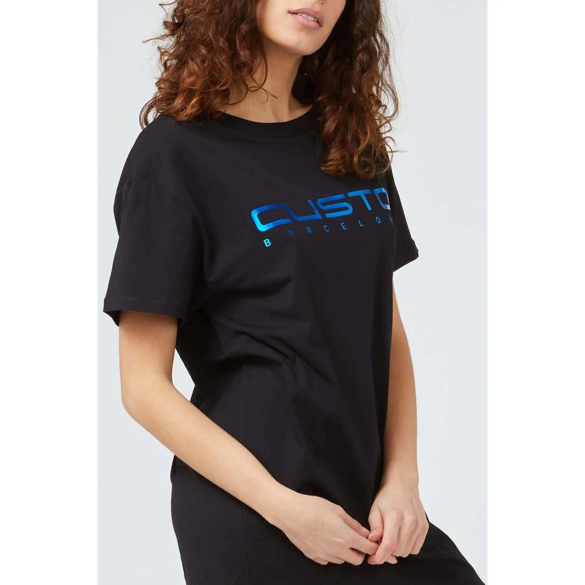 Custo Barcelona Women T-Shirts - Navy Blue Brand T-shirts