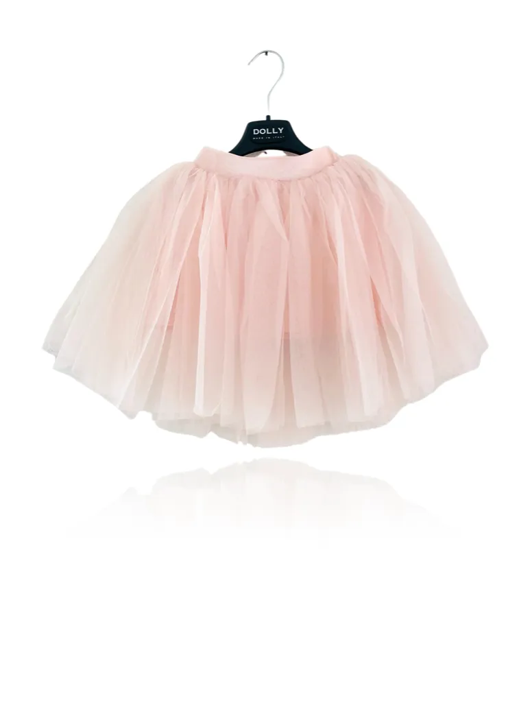 DOLLY CLASSIC TUTU WITH VELVET WAIST pink