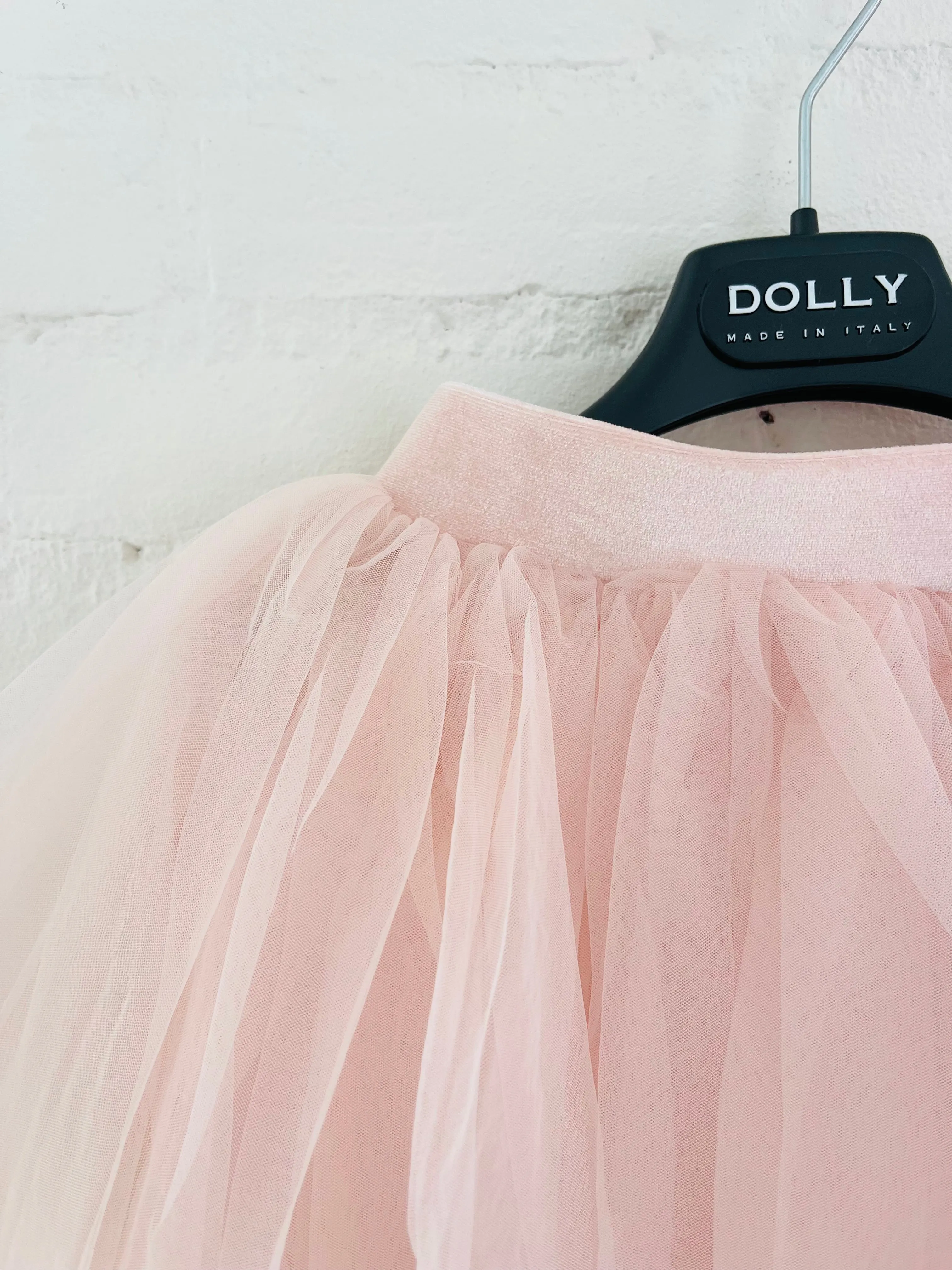 DOLLY CLASSIC TUTU WITH VELVET WAIST pink