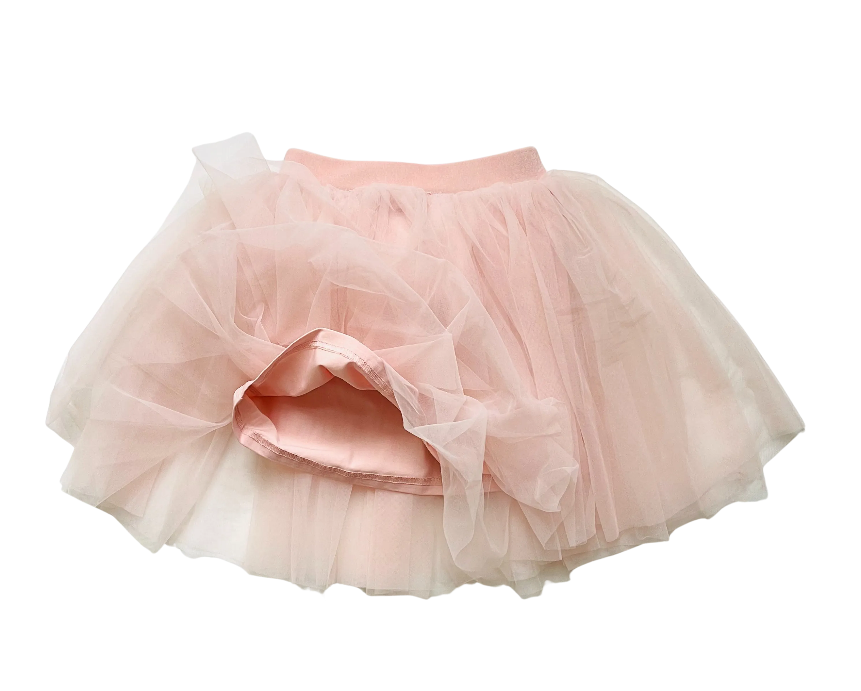 DOLLY CLASSIC TUTU WITH VELVET WAIST pink