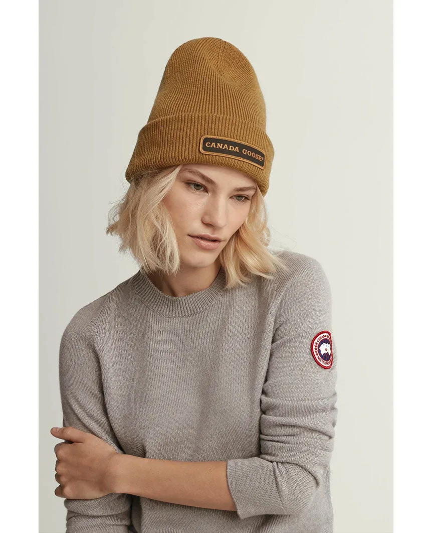 Emblem Rib Toque Heirloom Gold