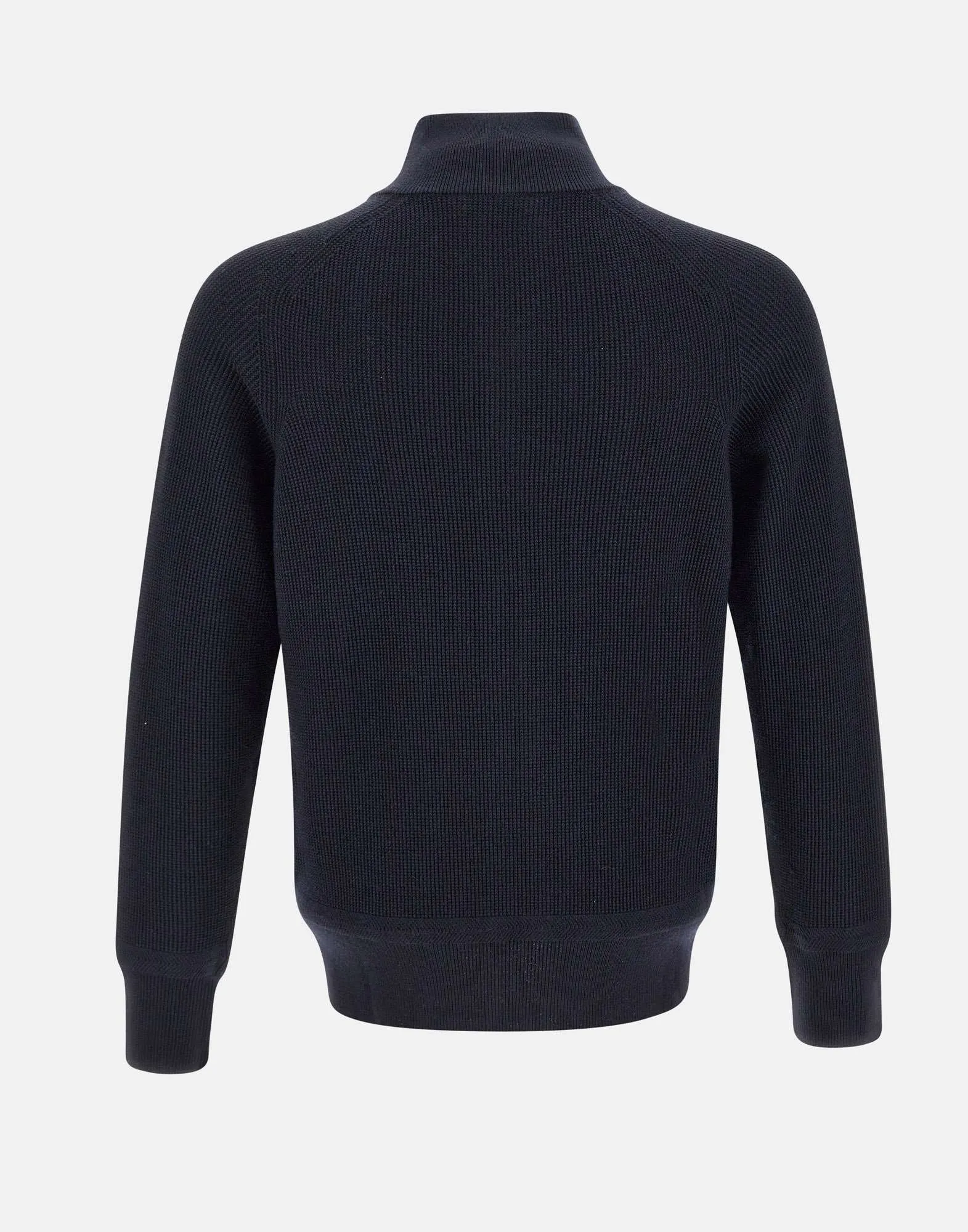 Extrafine Merino Wool Sweater in Blue