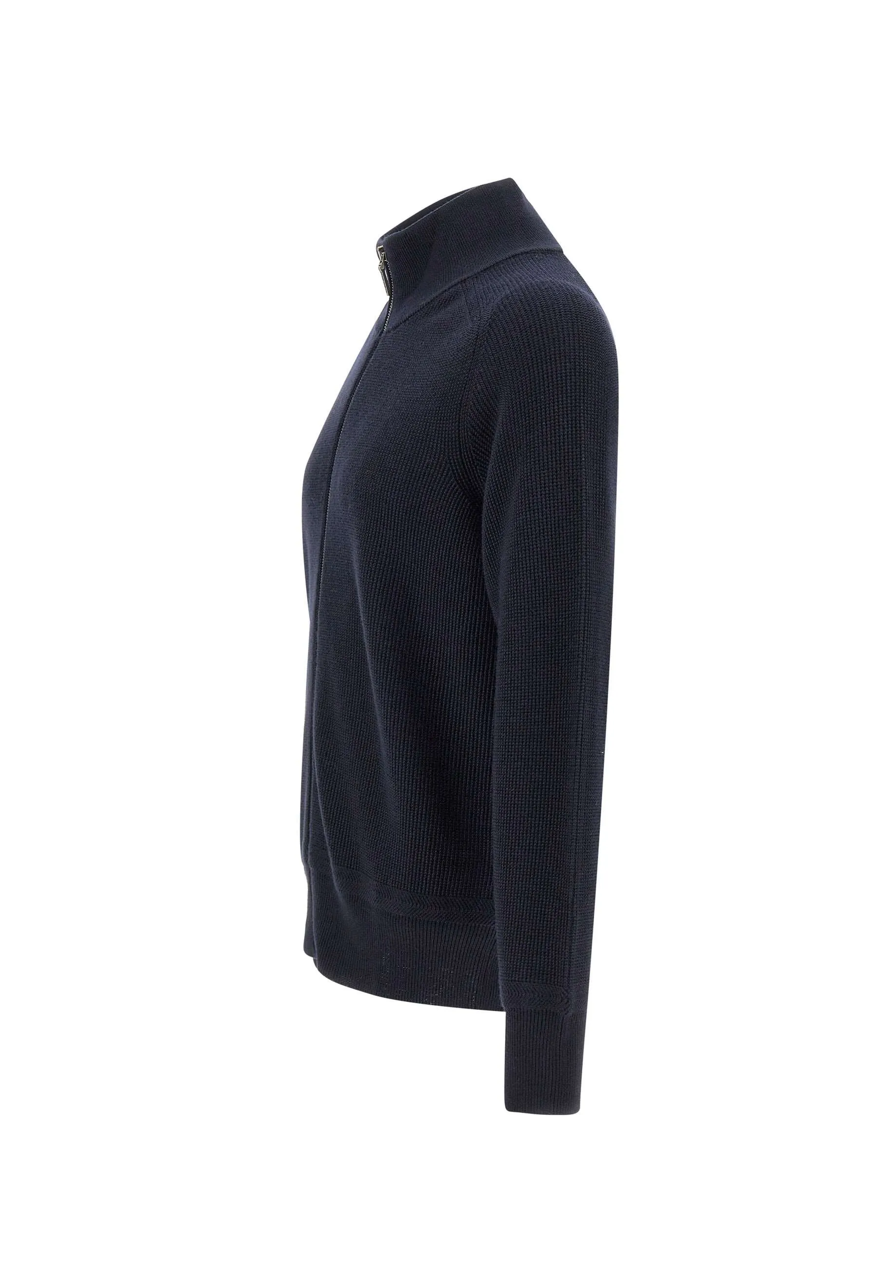 Extrafine Merino Wool Sweater in Blue