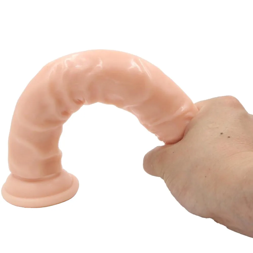 Flexible Realistic Anal Suction Cup Dildo