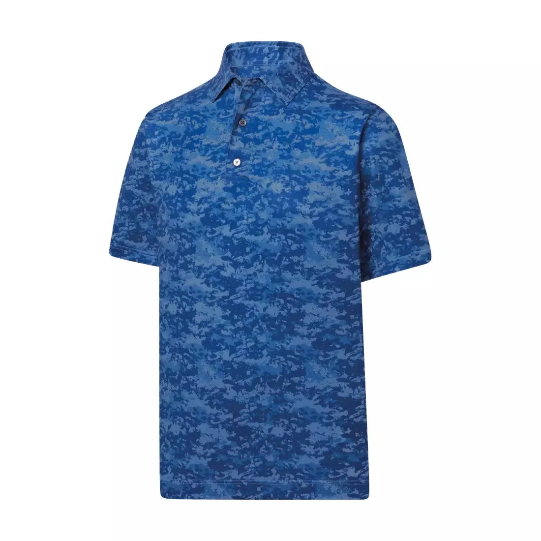 FootJoy Cloud Camo Lisle Self Collar Polo