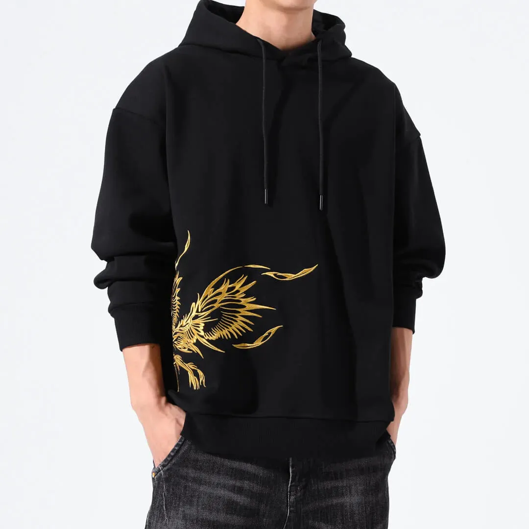 Fushichō Embroidered Hoodie