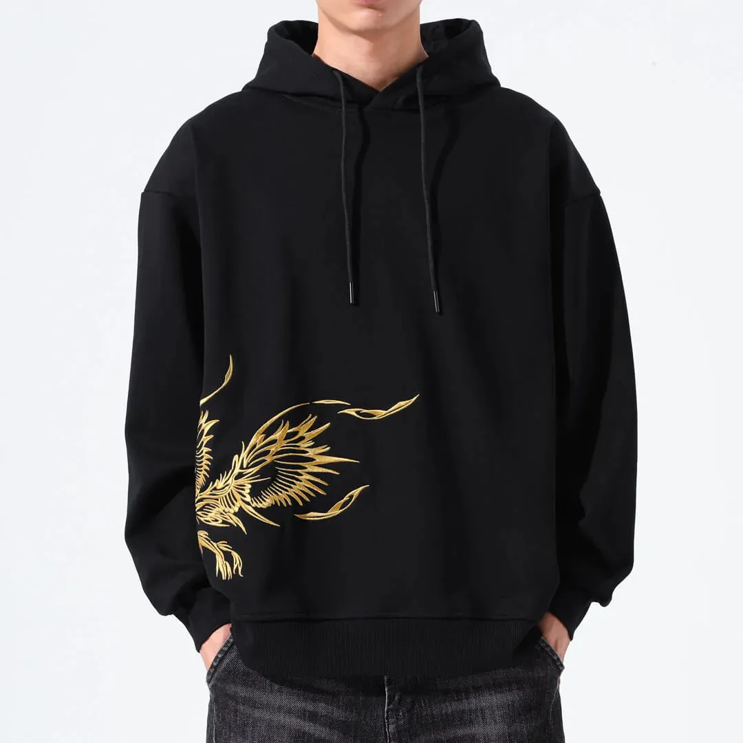 Fushichō Embroidered Hoodie