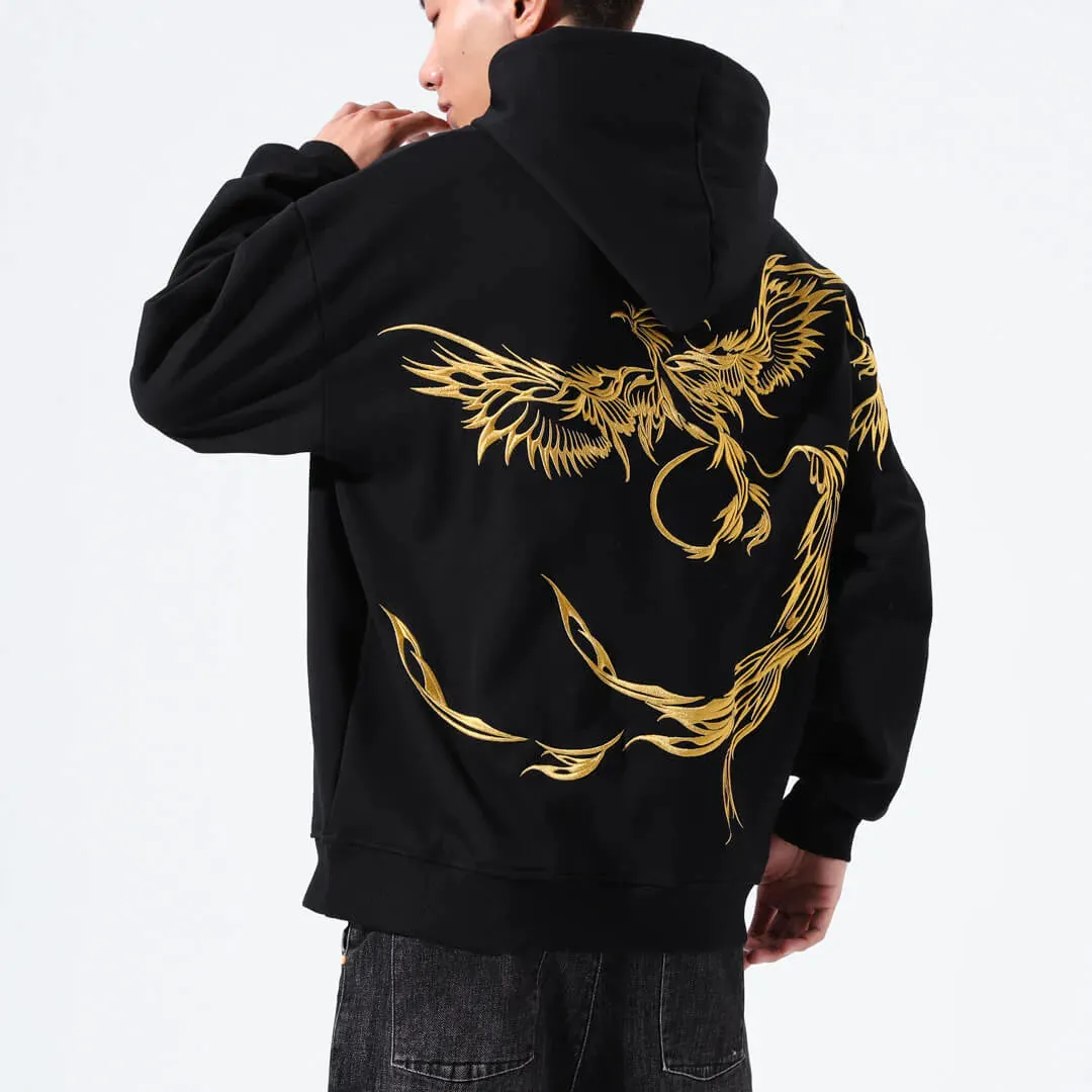 Fushichō Embroidered Hoodie