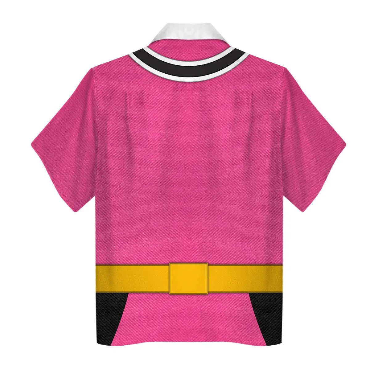 GearHomie Pink Power Rangers Samurai Hoodies Sweatshirt T-shirt Hawaiian Tracksuit