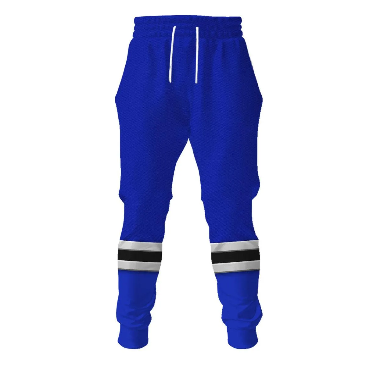 Gearhomie S.P.D Blue Ranger Hoodies Sweatshirt T-shirt Sweatpants Hawaiian Tracksuit