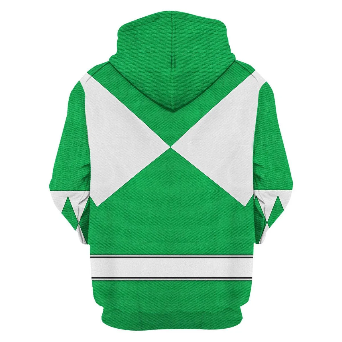 Green Ranger Mighty Morphin Hoodies Sweatshirt T-shirt Hawaiian Tracksuit