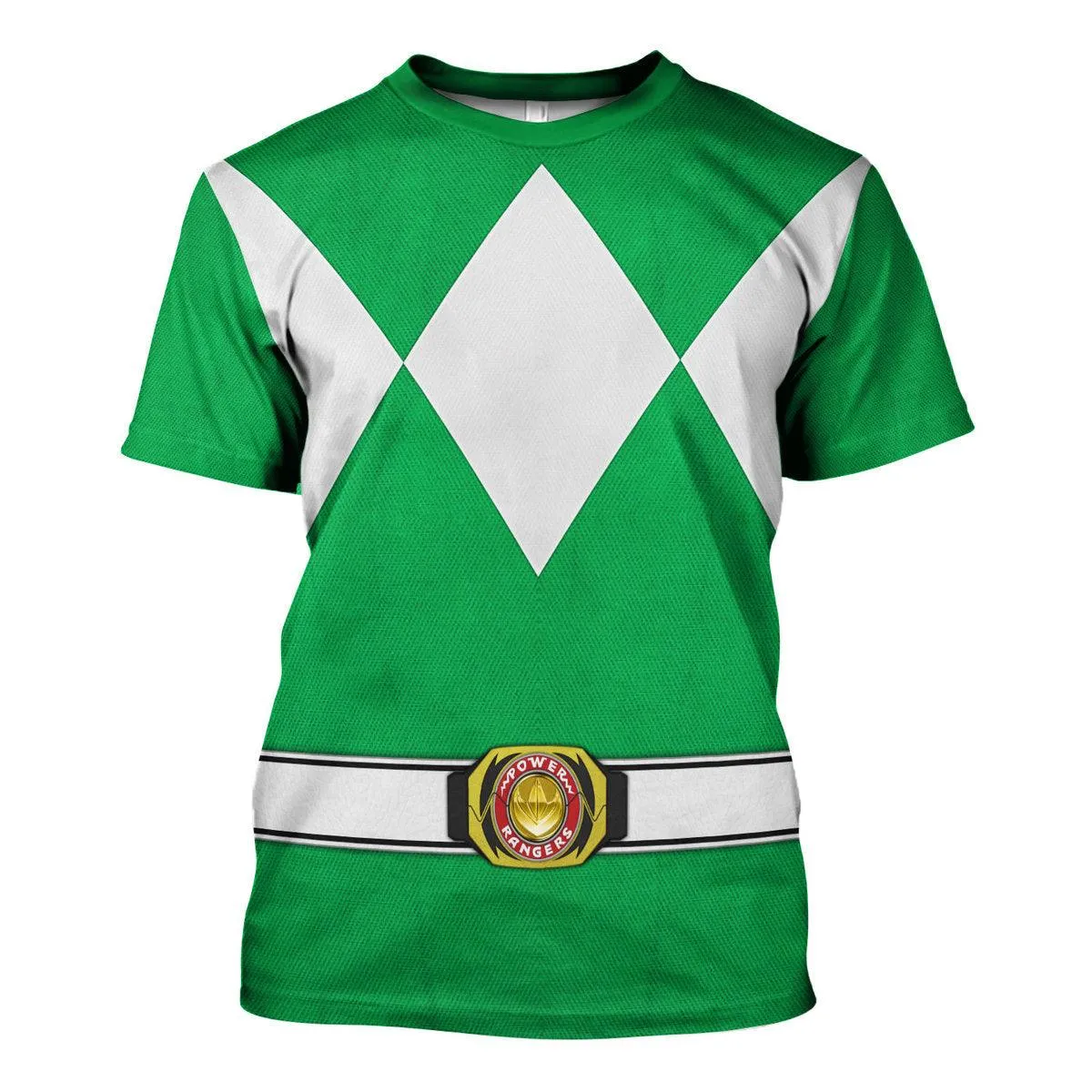 Green Ranger Mighty Morphin Hoodies Sweatshirt T-shirt Hawaiian Tracksuit