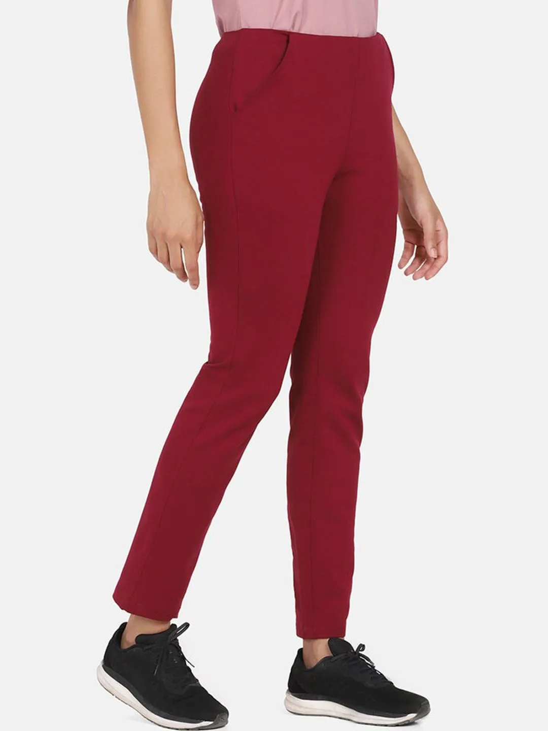 High Waist Slim fit stretch pants