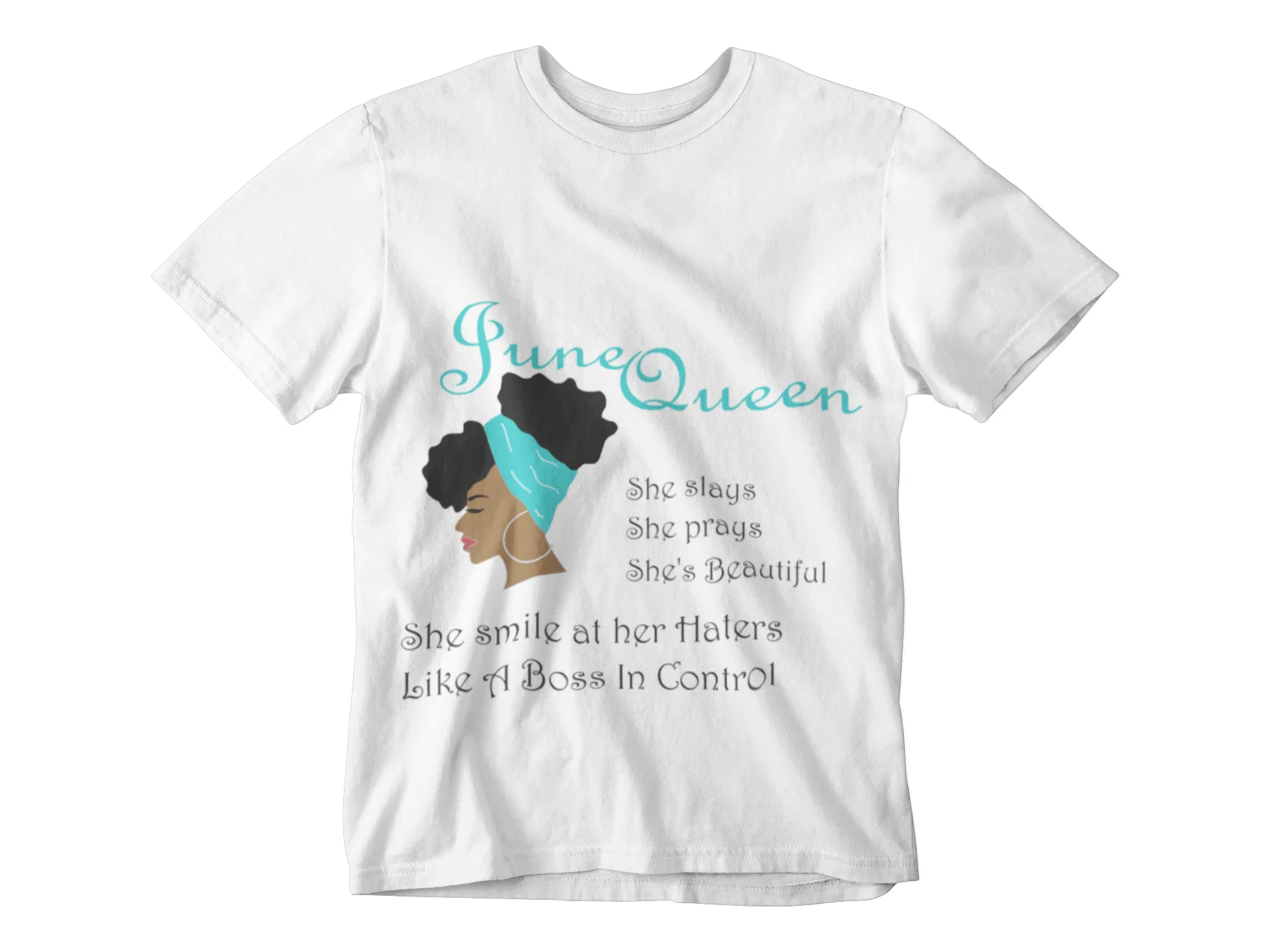 June White Birthday T-Shirt (C-Neck)