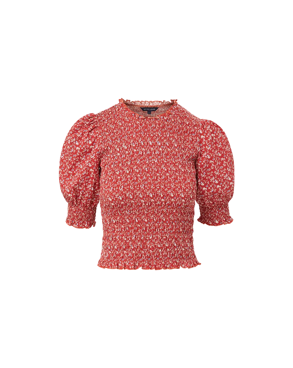 Langston Smocked Top