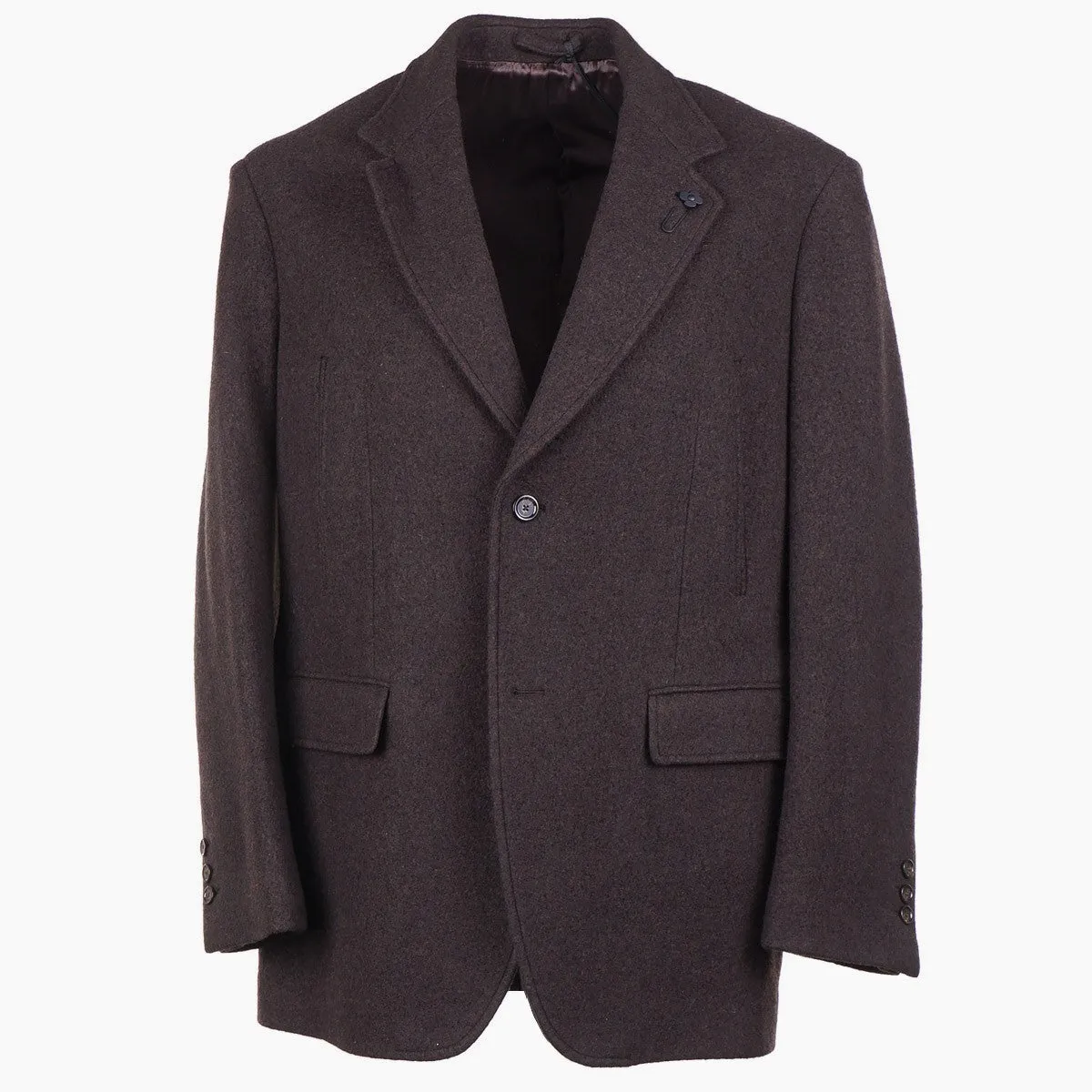 Lardini Soft Wool-Silk-Cashmere Coat