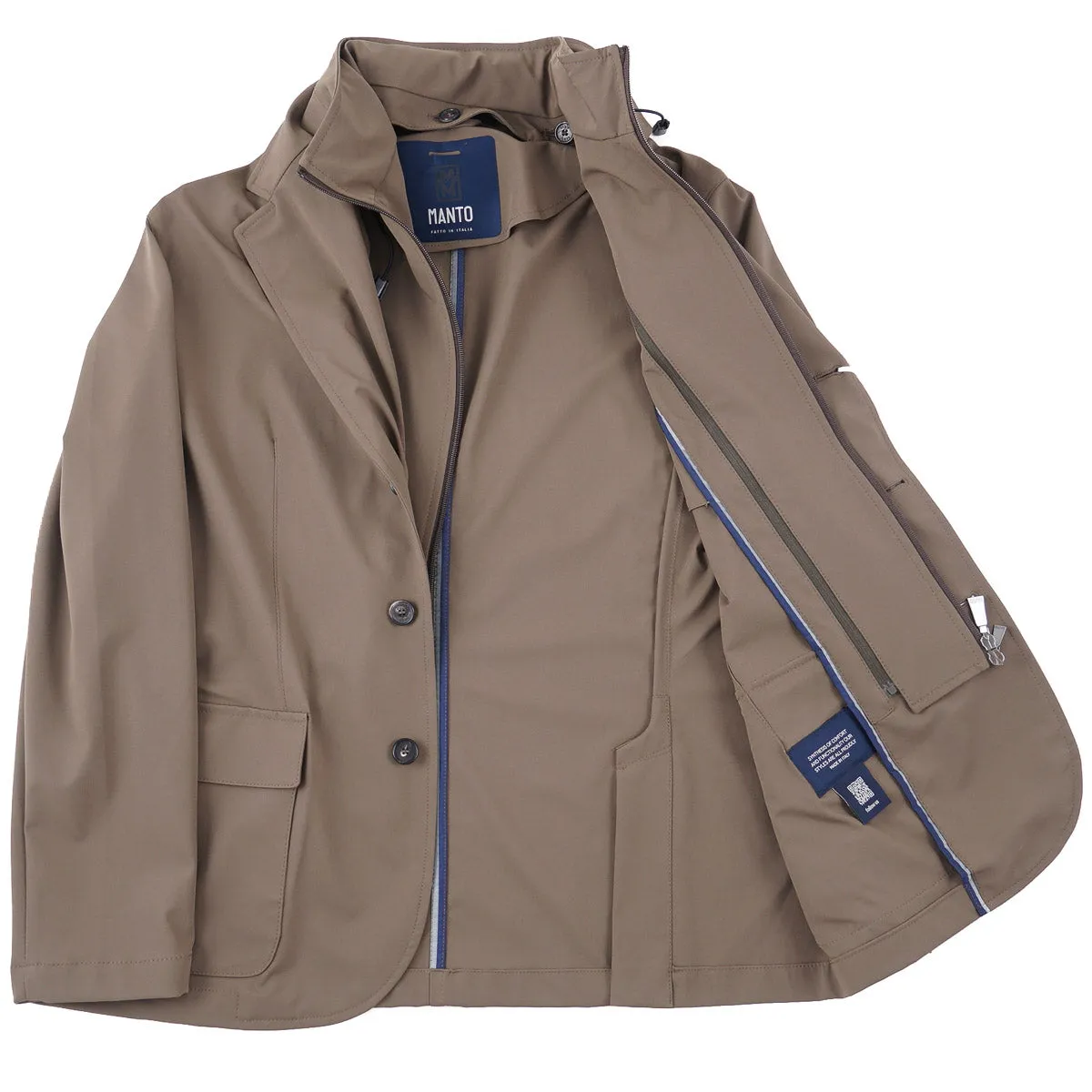 Manto Technical Fabric Outerwear Blazer