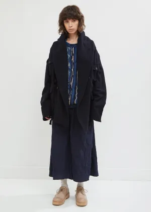 Melton Wool Ring Coat