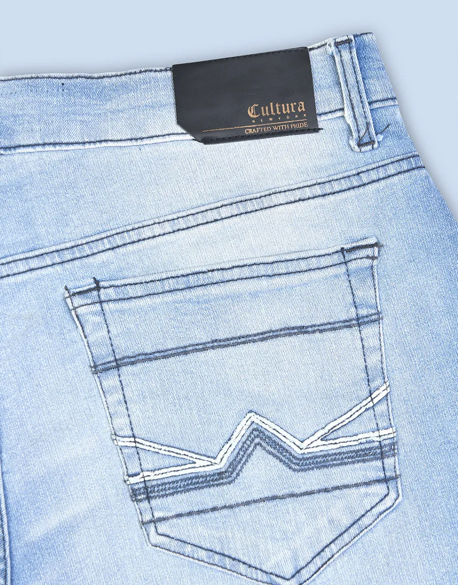 Men's Culture Denim Jeans - Light Blue