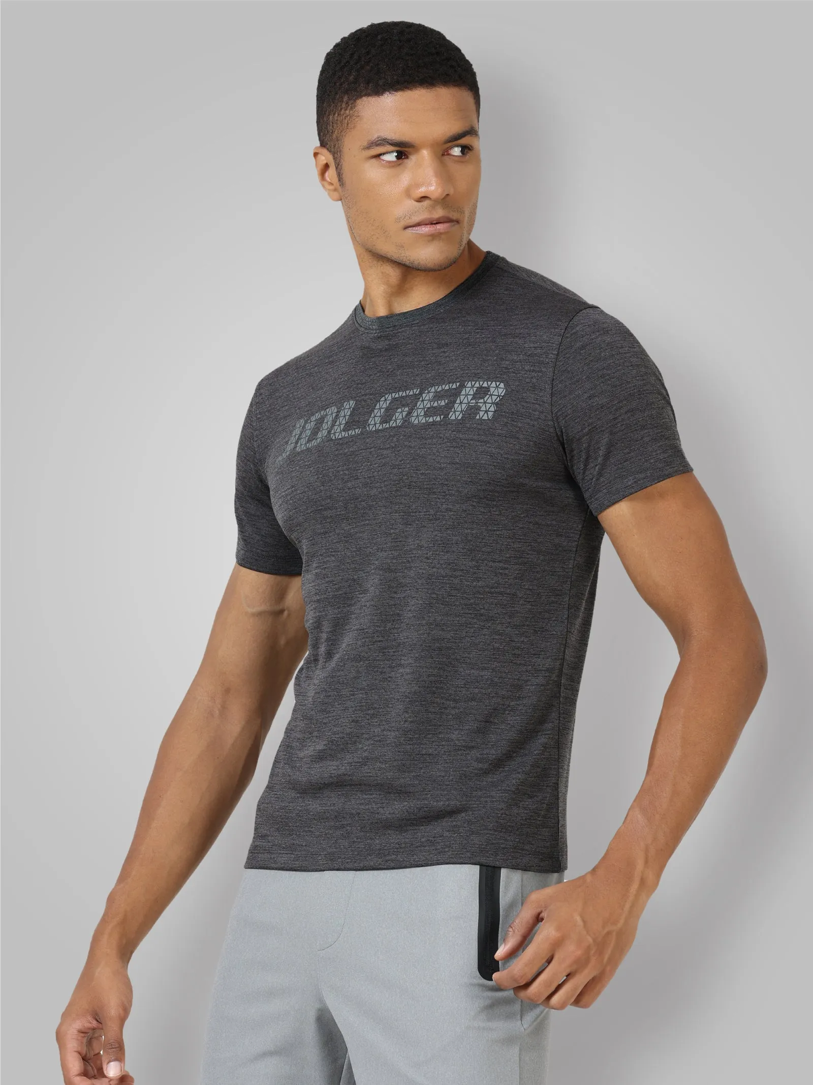 Men's Thermoregulated Quick wicking Crew neck T-shirt