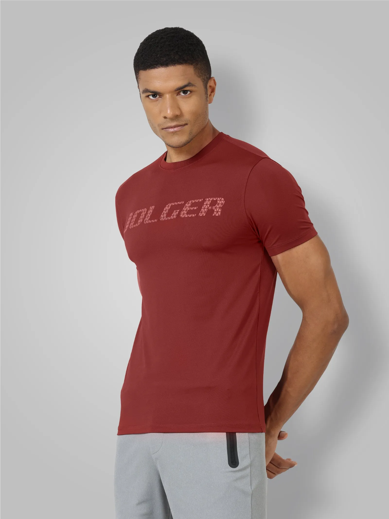 Men's Thermoregulated Quick wicking Crew neck T-shirt