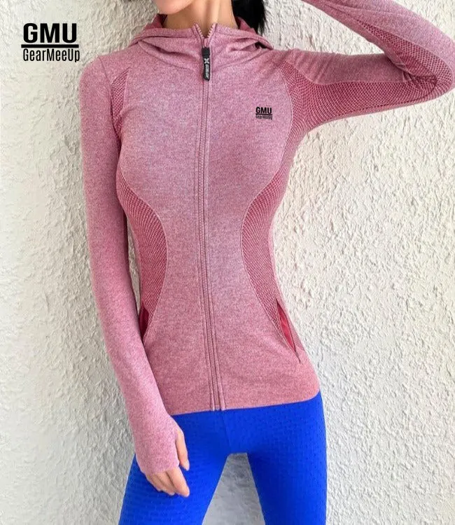 Premium Workout Training Zip Up Hoodie