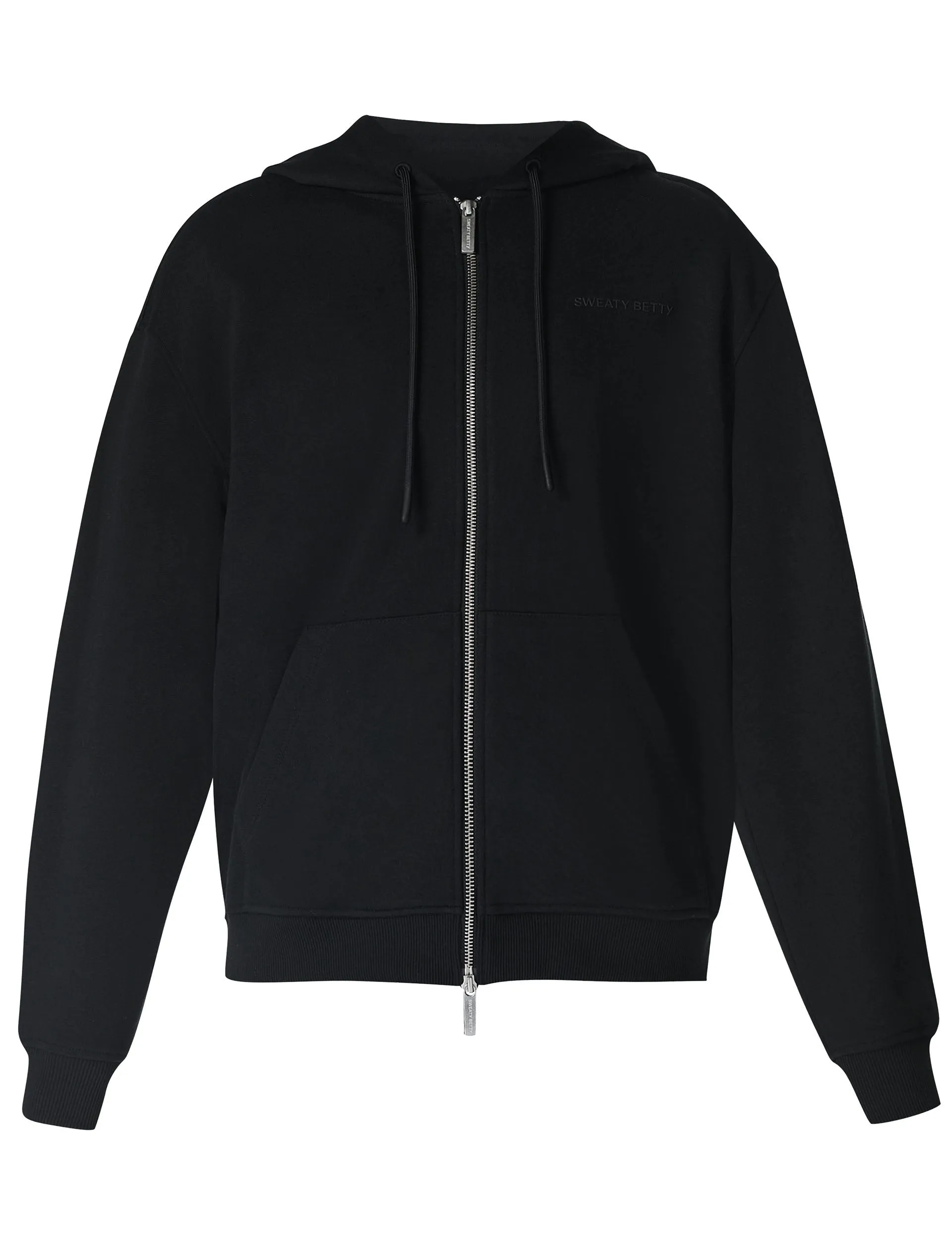 Revive Zip Through Hoody - Black