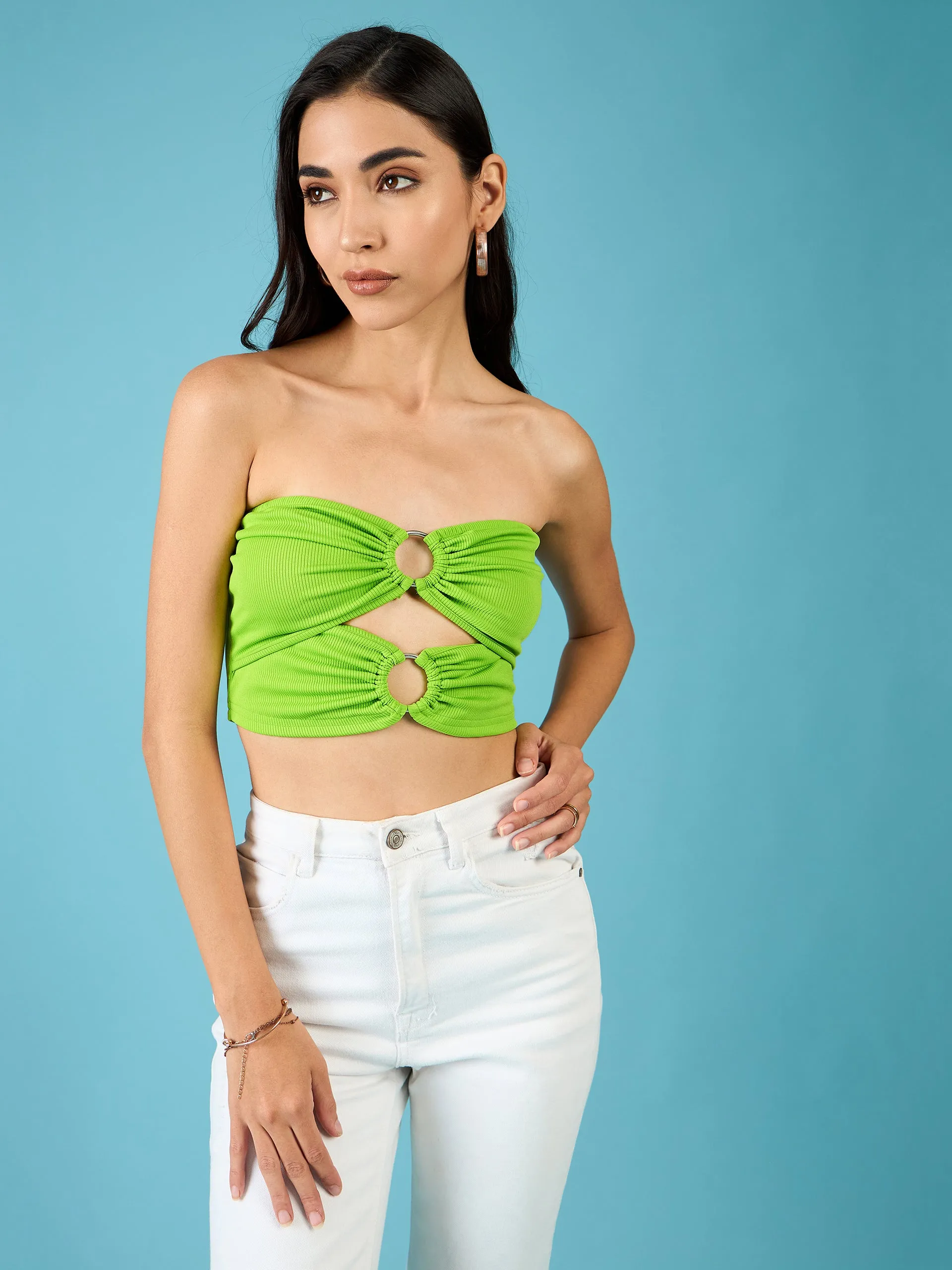 Ring Accent Tube Top