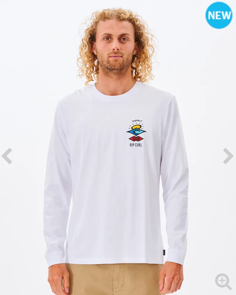 Ripcurl Search Icon Long Sleeve Tee