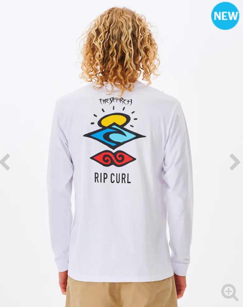 Ripcurl Search Icon Long Sleeve Tee