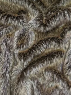 Sahara Fox Animal Short Pile Faux Fur / Sold By The Yard