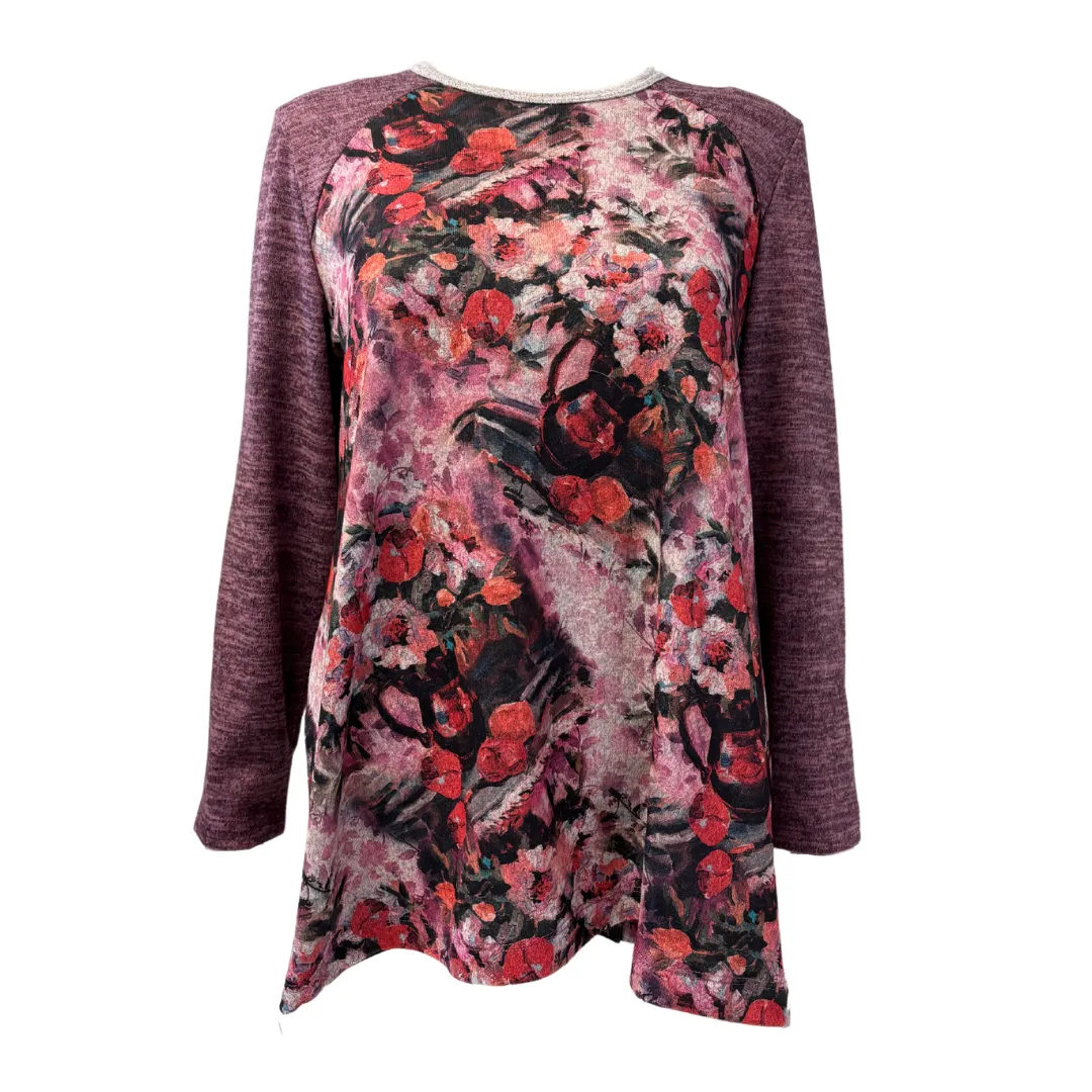 Samantha Adaptive Top - Floral