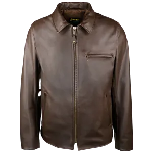 Schott NYC - Lightweight Cowhide Delivery Jacket - Brown