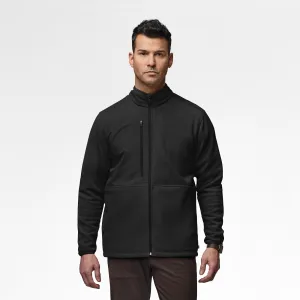 Slate Men's Micro Fleece Zip Jacket - Black