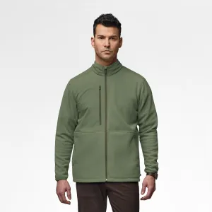 Slate Men's Micro Fleece Zip Jacket - Olive