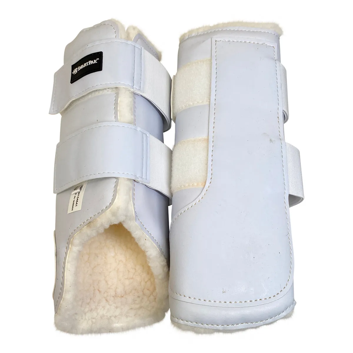 SmartPak Hind Sport Boots in White - Large