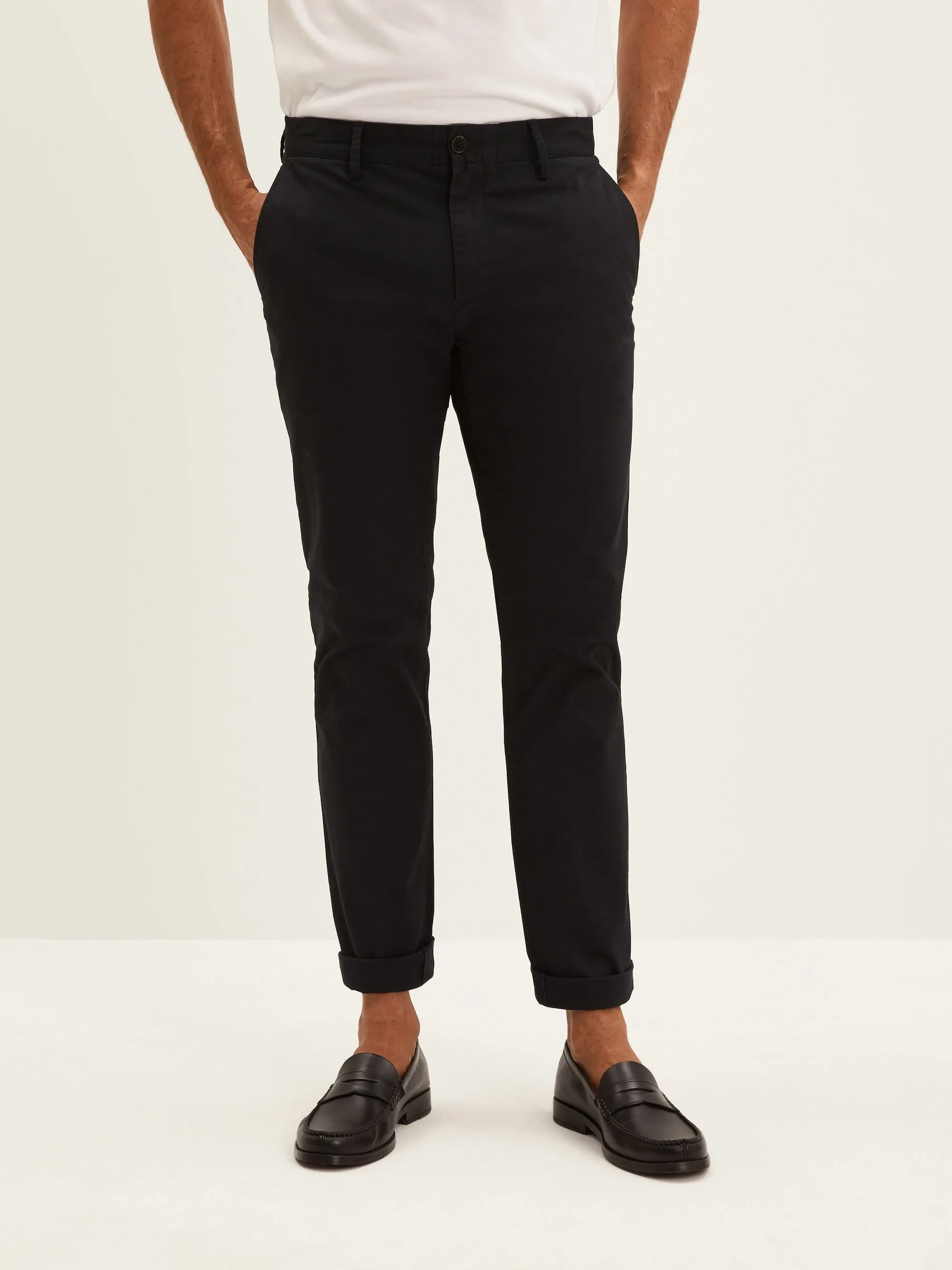 The Brunswick Slim Chino Pant in Deep Blue