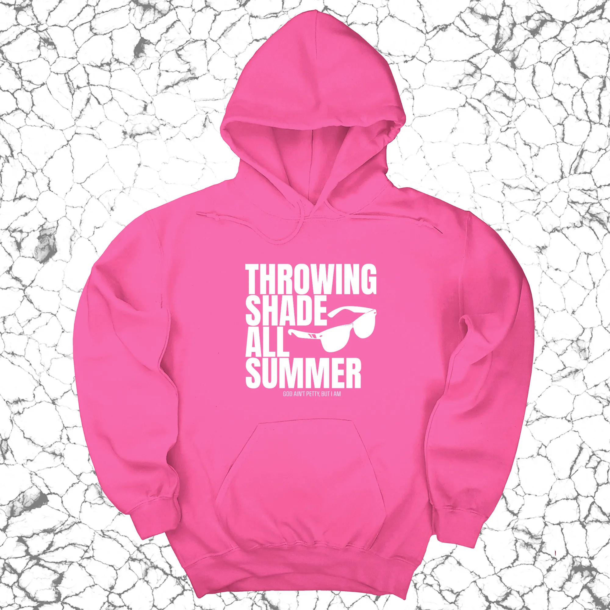 Throwing Shade All Summer Unisex Hoodie (Graphic Hoodie)