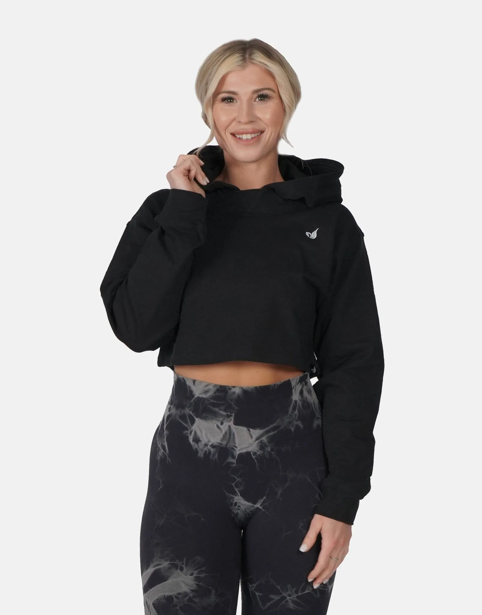 Training Cropped Hoodie