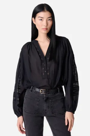 Vanessa Bruno Nipoa Black Blouse