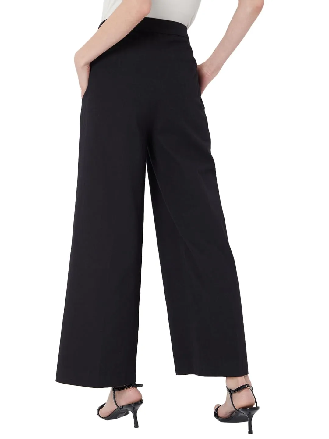 VERO MODA Women's Loose Pants (Black)